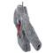 Ugly Sweater with Plaid Moose Christmas Ornament - 9" - Gray